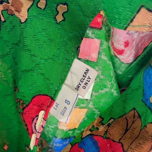 Vintage 60s Ann Murray Floral Cocktail Dress - Picture 2 of 12